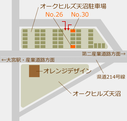 駐車場案内図