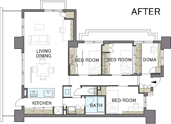 リノベーション(AFTER)