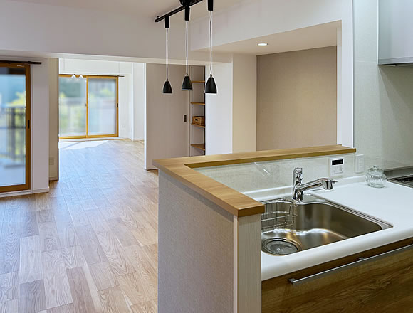 マンションリフォーム事例-埼玉県さいたま市見沼区・築34年